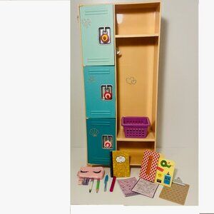Our Generation Classroom Cool School Locker Set for 18" Dolls